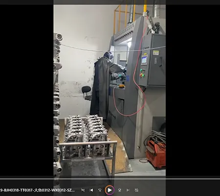 南通客户案例:铝压铸件喷砂机工作视频 南通客户案例:铝压铸件喷砂机工作视频