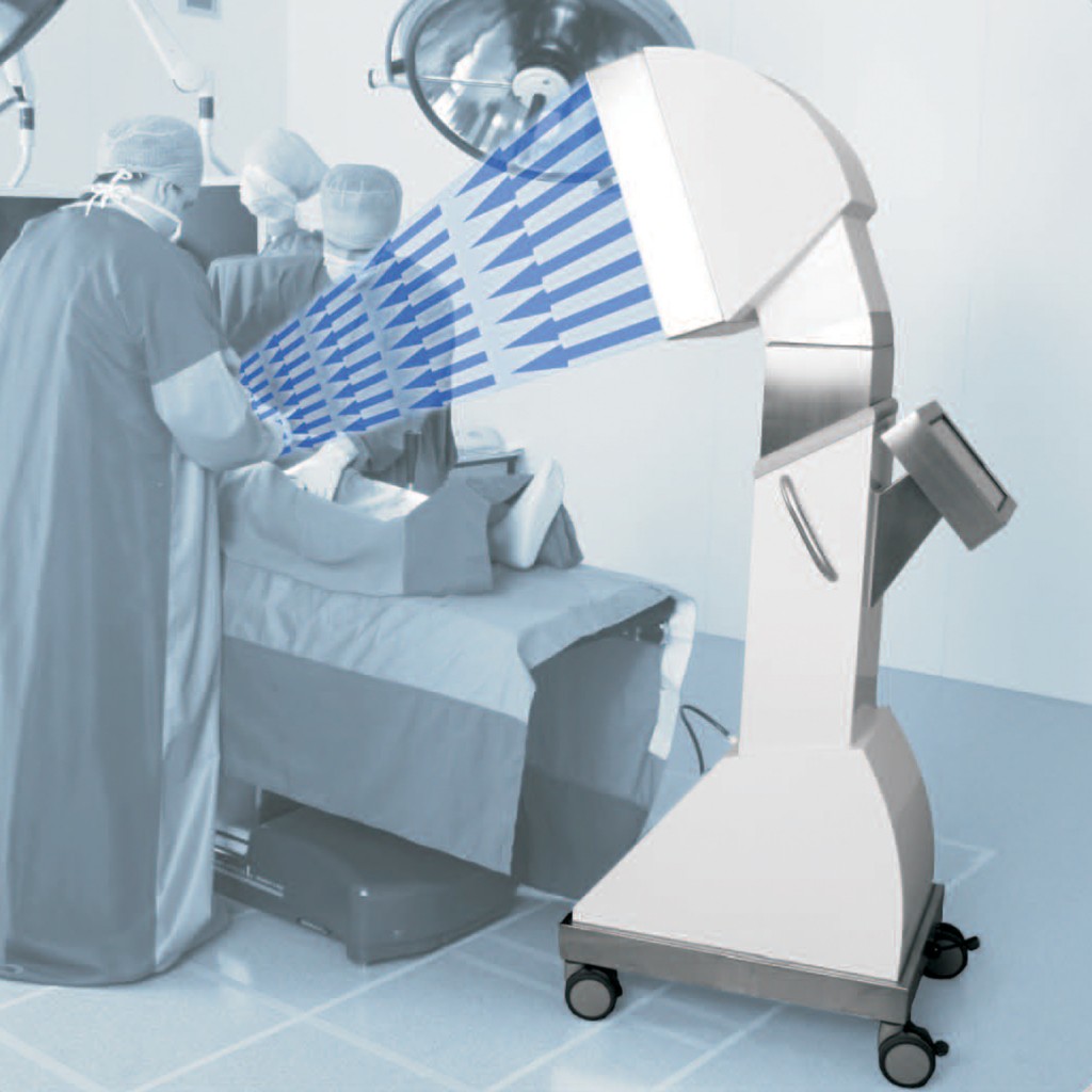 Using A Directional Air Flow System For Surgery