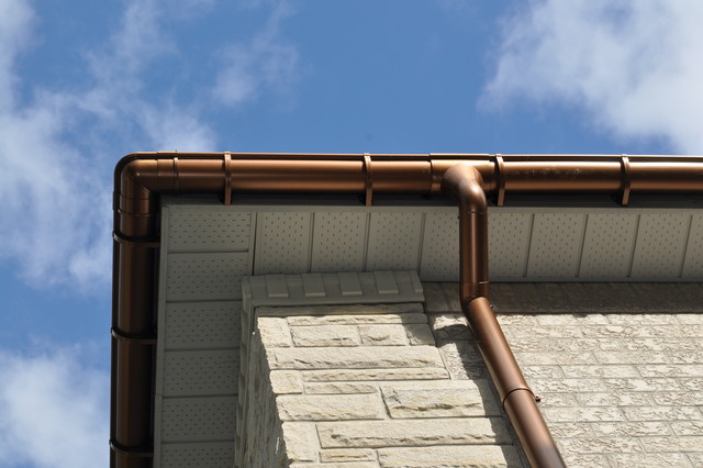 PVC Vs. Copper Gutters