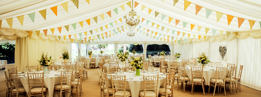 6 Essential Checks when Planning A Marquee Wedding