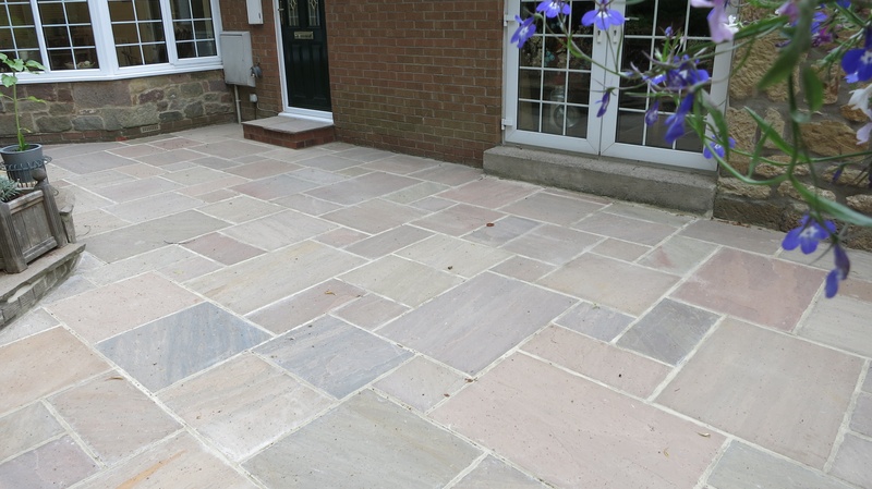 How To Properly Clean Your Indian Sandstone Paving
