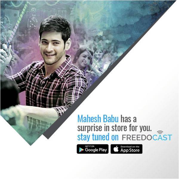 Superstar Mahesh Babu Live Broadcasts On Freedocast