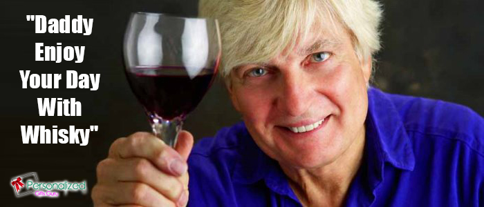 Vintage Glass Flask and Whisky Barrel Perfect Father’s Day Gift