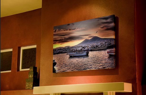 Vesuvius on the Wall   Large on Black  Large on Black Thanks…   Flickr