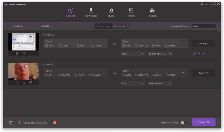 Get Easy Access To Wondershare For Conversion Of Video Files from AVI To MOV
